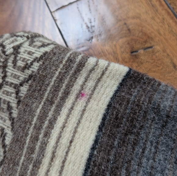 90's Woolrich Southwest Barn Blanket Coat (M) - Picture 4 of 7